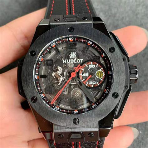 ferrari hublot replica|hublot ferrari engine watch.